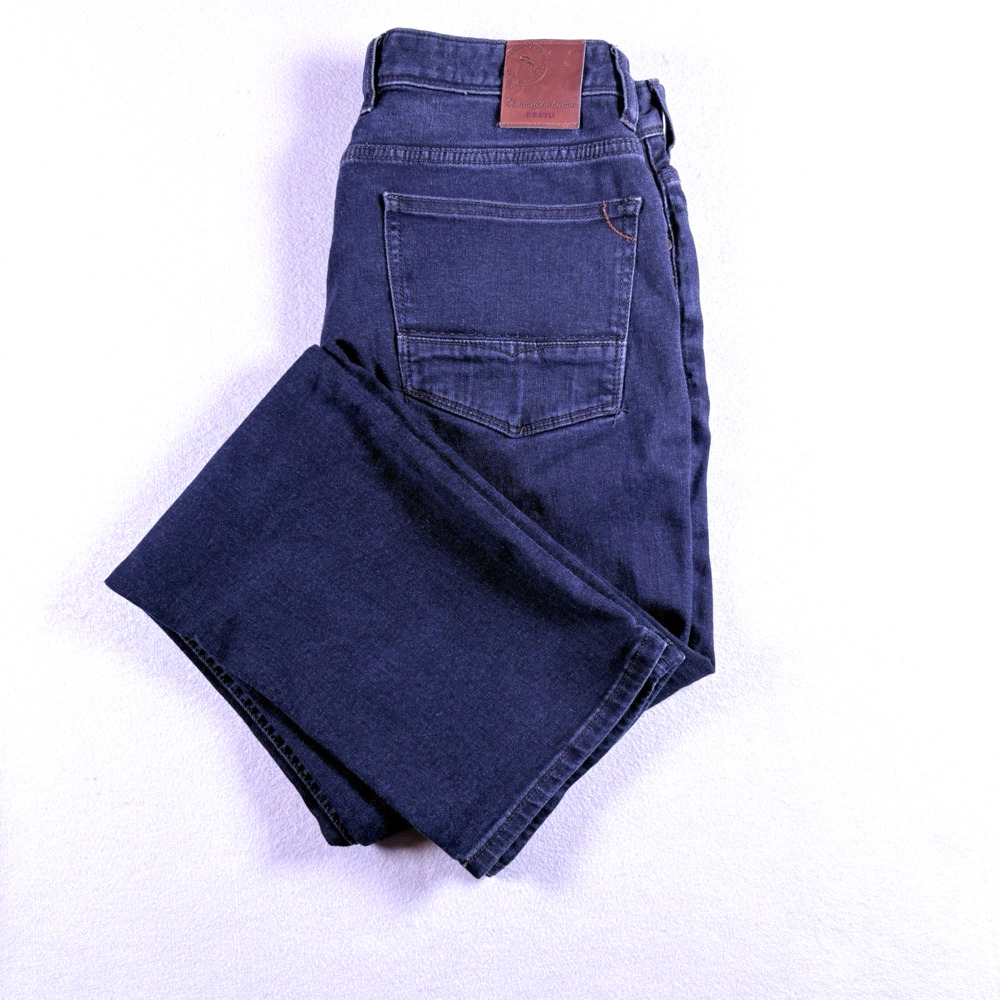 Tommy Bahama Boracay Men's 32x34 Navy Dark Wash Jeans Premium Denim